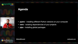 Python Versions and Dependencies Made Easy