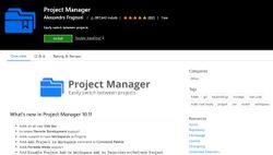 Plugins: Project Manager