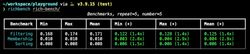 richbench in action