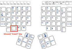Kinesis Advantage2 layout