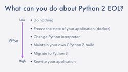 What can you do about Python 2 EOL?